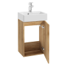 Deftrans szafka z umywalką WIRGINIA D40 dąb craft, wisząca, mała szafka