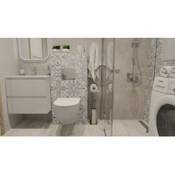 Płytka gresowa 60x60 Tua Patchwork Light jasny gat I