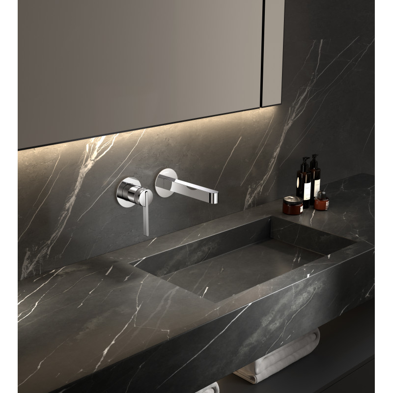 Bateria umywalkowa podtynkowa chrom połysk AUREVO AVAPAX ABAU141111