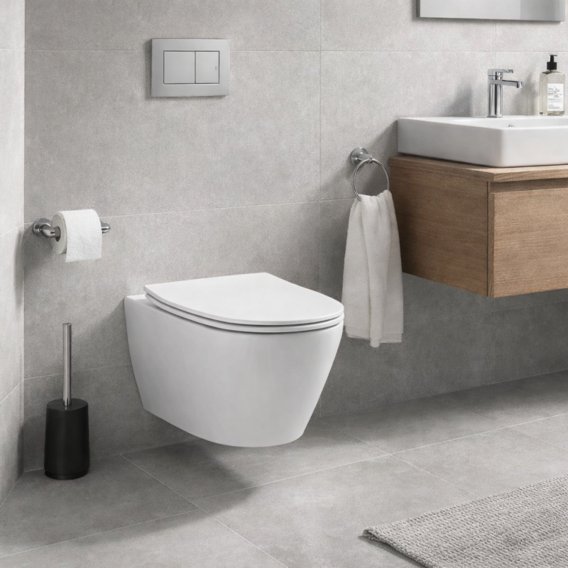 CERSANIT Miska wisząca WC city pro VORTEX MOONWAY SLIM podświetlenie led