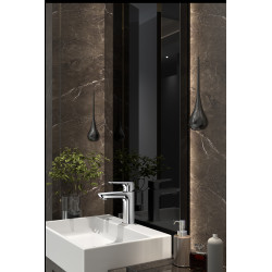 Bateria umywalkowa stojąca chrom połysk QANIX AVAPAX ABQA111111