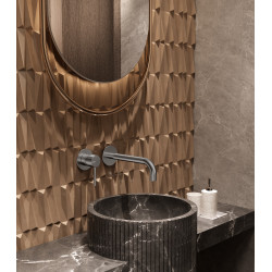 Bateria umywalkowa podtynkowa gun metal mat ULTIMATE AVAPAX ABUL141411