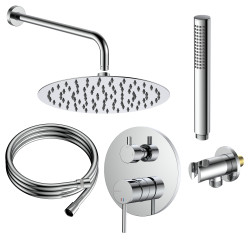 Zestaw prysznicowy podtynkowy dwufunkcyjny chrom ULTIMATE  AVAPAX ANUL121121