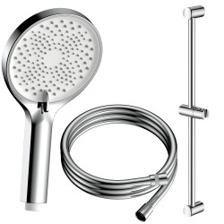 Zestaw prysznicowy  3-funkcyjny z drążkiem  chrom ULTIMATE AVAPAX ANUL151131