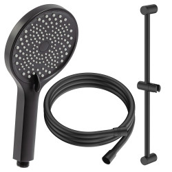 Zestaw prysznicowy  3-funkcyjny z drążkiem  czarny ULTIMATE AVAPAX ANUL151331