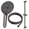 Zestaw prysznicowy  3-funkcyjny z drążkiem  gun metal ULTIMATE AVAPAX ANUL151431