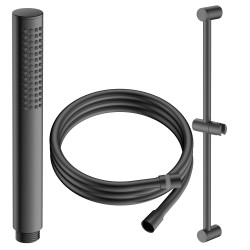 Zestaw prysznicowy  1-funkcyjny z drążkiem  gun metal ULTIMATE AVAPAX ANUL151421