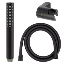 Zestaw prysznicowy  1-funkcyjny punktowy czarny ULTIMATE AVAPAX ANUL141321