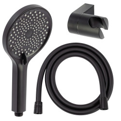 Zestaw prysznicowy  3-funkcyjny punktowy czarny ULTIMATE AVAPAX ANUL141331