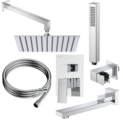 Zestaw prysznicowy podtynkowy trzyfunkcyjny chrom VELLANO AVAPAX ANVE131121