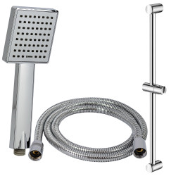 Zestaw prysznicowy  1-funkcyjny z drążkiem  chrom MISTELLA AVAPAX ANMI151121