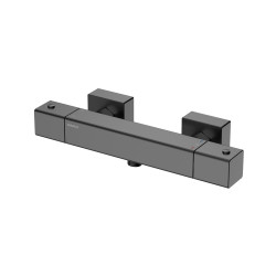 Zestaw prysznicowy natynkowy termostatyczny gun metal TEHRMO AVAPAX ANTH3114T2