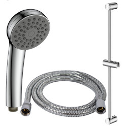 Zestaw prysznicowy  1-funkcyjny z drążkiem  chrom TARO AVAPAX ANTA151121