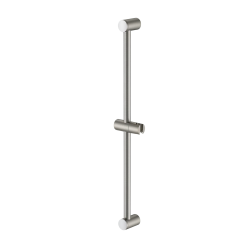 Drążek prysznicowy ze stali nierdzewnej z uchwytem na słuchawkę prysznicową stal szczotkowana RONDE AVAPAX AARO111511