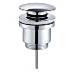 Korek Klik-Klak 1 1/4" Duży UNIWERSALNY Mosiądz chrom