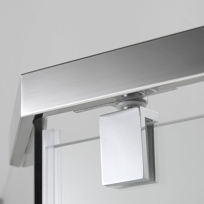 Kabina STYLIO pentagonalna 90x90x190 chrom szkło transparent z powłoką CleanGLASS