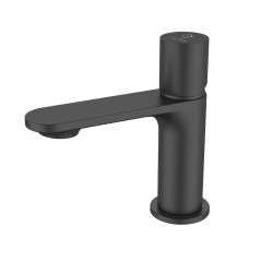 Bateria BLUO BLACK umywalkowa stojąca czarny mat