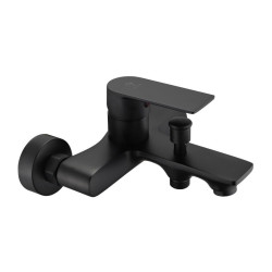 Bateria wannowa ścienna MUSO BLACK