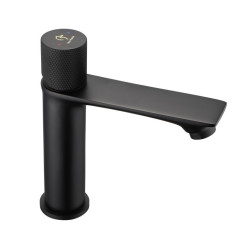 Bateria umywalkowa stojąca SOVO BLACK