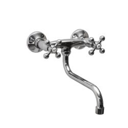 Bateria RETRO umyw.śc. 2-uchwyt. wyl.S L-200 chrom