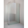 Narożna Ścianka Prysznicowa Easy In 120 cm, Transparentna z Powłoką Clean Glass