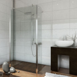 Elegancka Ścianka Prysznicowa Easy In 120 cm - Przejrzystość i Styl w Twojej Łazience