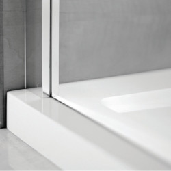 Luksusowa kabina prysznicowa bezprofilowa Duso 90 cm, elegancja i nowoczesność!