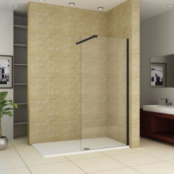 Narożna Ścianka Prysznicowa Easy In 100 cm LOFT BLACK - Styl i Funkcjonalność w Jednym!