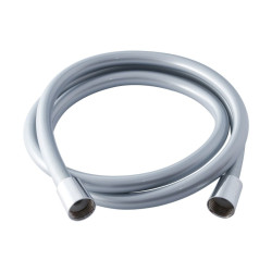 Wąż natr. PCV 150 cm srebrny