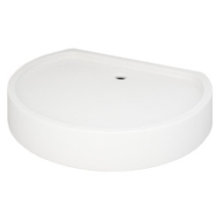 Brodzik LIMA przyścienny STYLIO 100x80x16x4