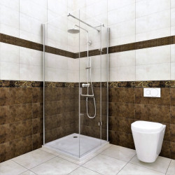 Kabina prysznicowa VERTISSO 90 Prawa CLEAN GLASS - Elegancja i funkcjonalność w Twojej łazience