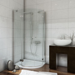 Elegancka Kabina Prysznicowa 90x90 Chrom - Nowoczesność i Transparentność