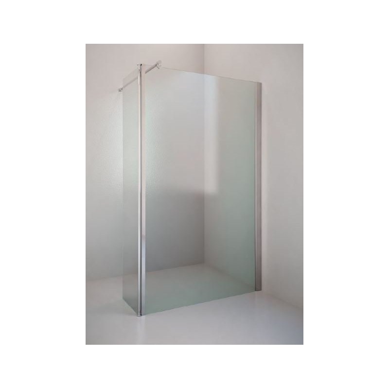 Elegancka ścianka prysznicowa Easy In 90-140 cm z ruchomym panelem, szkło transparentne