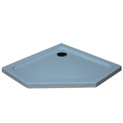 Nowoczesna Kabina STYLIO 90 z Grafitowym Brodzikiem - Elegancja i Styl dla Twojej Łazienki!