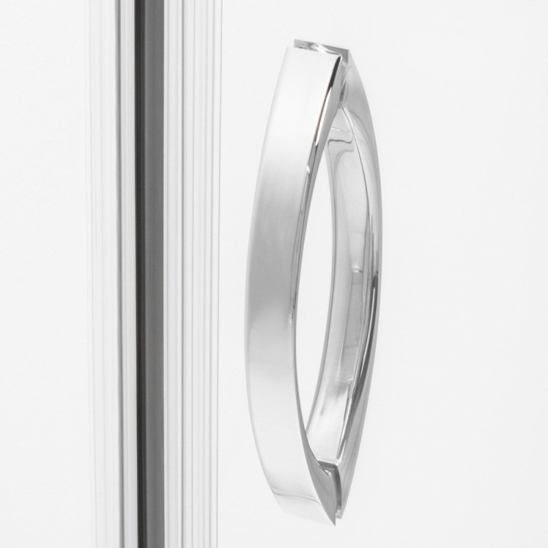 Elegancka Kabina STYLIO 90 z Kompaktowym Brodzikiem Grafitowym