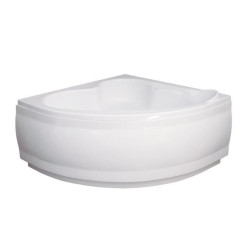 Polimat wanna symetryczna Standard 120x120 bez obudowy z syfonem chrom i nóżkami
