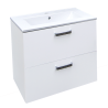 Astor Szafka podwieszana z umywalką TOSCANIA SLIM 60 cm biała