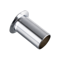 Korek umywalkowy mosiężny Klik Klak model A bez przelewu - Biały Ceramiczny