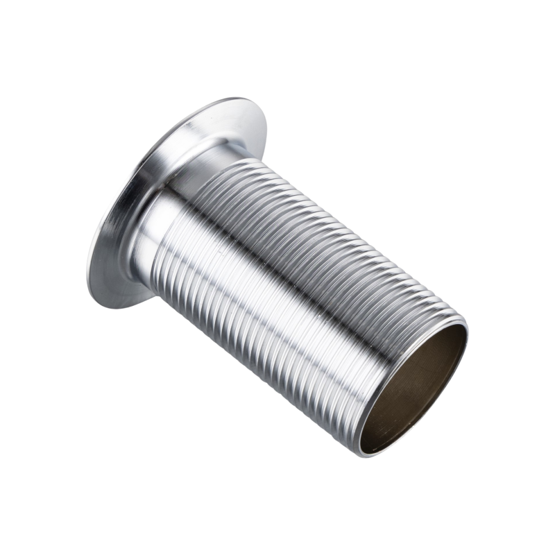 Korek umywalkowy mosiężny Klik Klak model A bez przelewu - Biały Ceramiczny