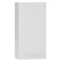 Astor LUPO Szafka łazienkowa wisząca biała półka 30 cm biały połysk