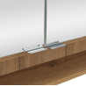 Astor Lustrzana Szafka Astor Nelle 60 cm, LED & Gniazdko, drewno