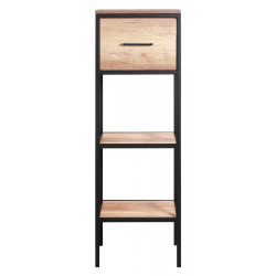 Astor Półsłupek z szufladą i półką MODUS LOFT