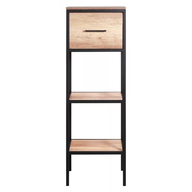 Astor Półsłupek z szufladą i półką MODUS LOFT