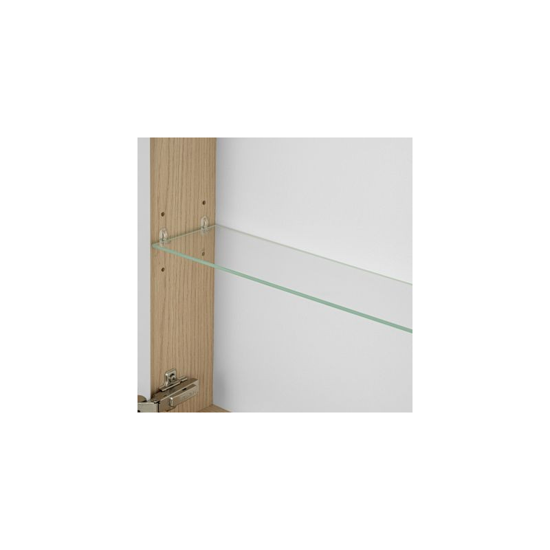 Astor  Szafka Wisząca z Lustrem Aria 60cm, Dąb Vicenza