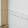 Astor  Szafka Wisząca z Lustrem Aria 60cm, Dąb Vicenza