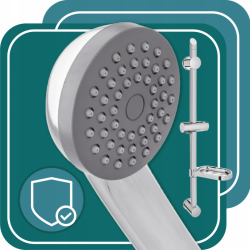 Zestaw natryskowy mini EOL słuchawka z wężem 150cm oraz uchwytem i drążkiem