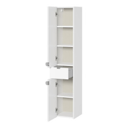 Słupek meblowy łazienkowy wiszący Cersanit OVIDA 30 biały 30x30x150cm