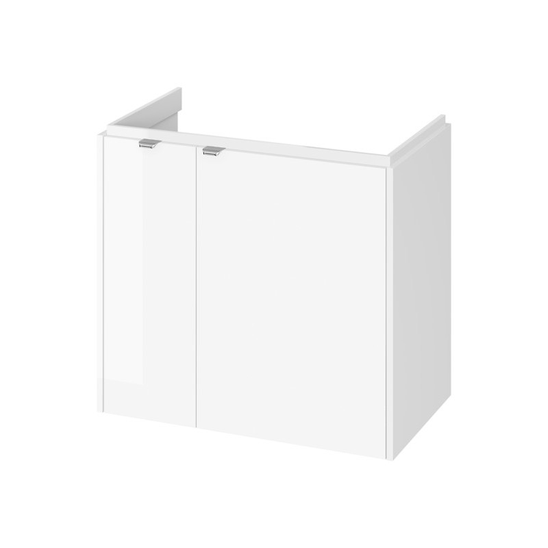 Zestaw szafka wisząca z umywalką Cersanit OVIDA 80 biała z szafką cargo