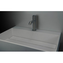 Deante Silia bateria umywalkowa titanium