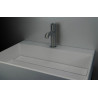 Deante Silia bateria umywalkowa titanium